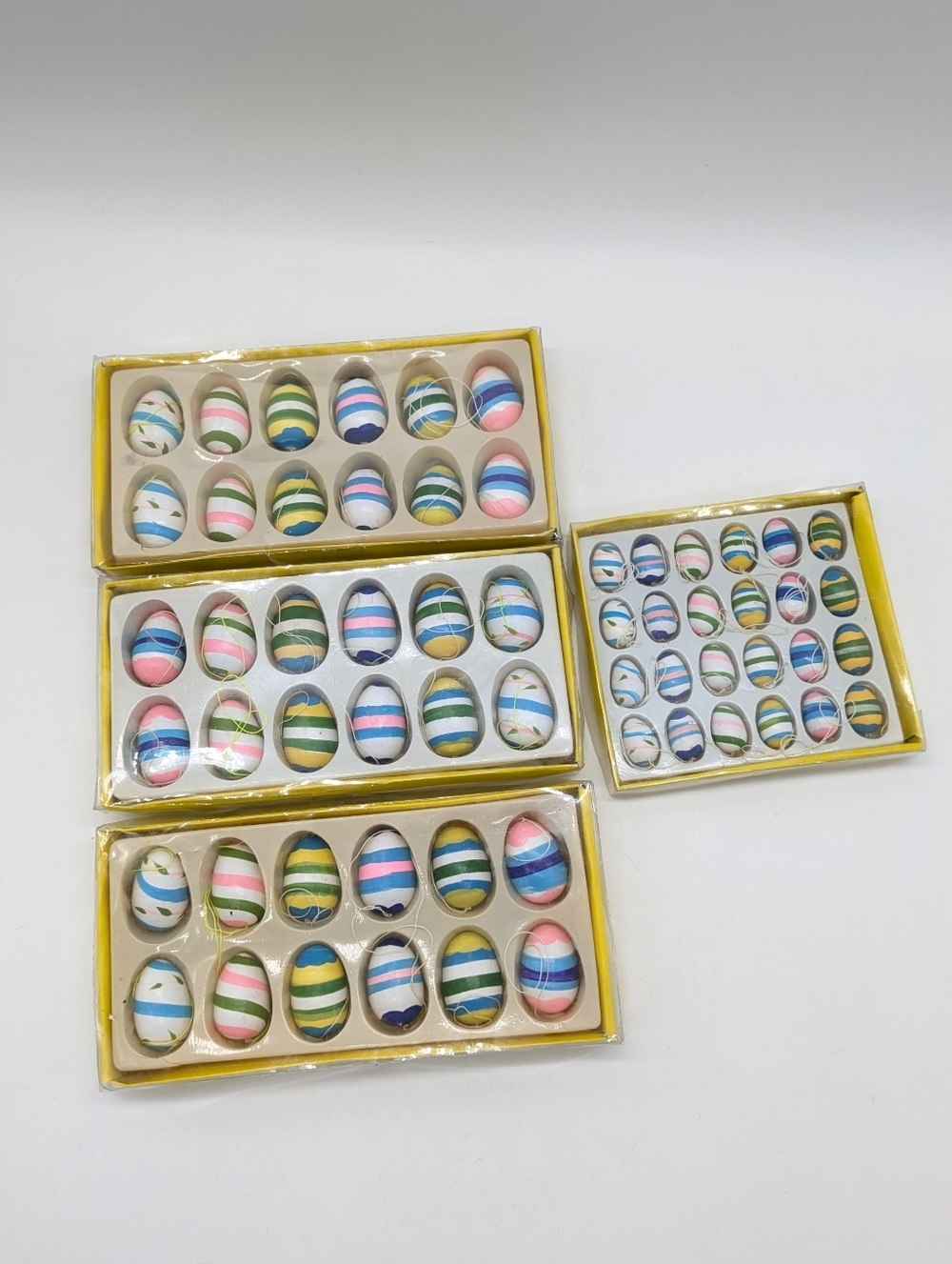 Wooden Mini Tabletop Easter Tree Easter Egg Decor Ornaments
